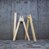 Holzbockel Selbstbau - Leichte Ausführung - 85cm, 80cm